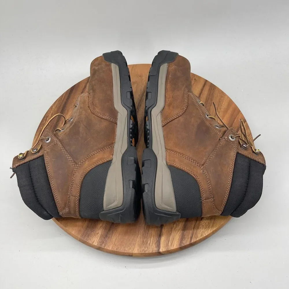 Carhartt Ground Force Boots Mens Size 14 Brown Waterproof Composite Toe Work